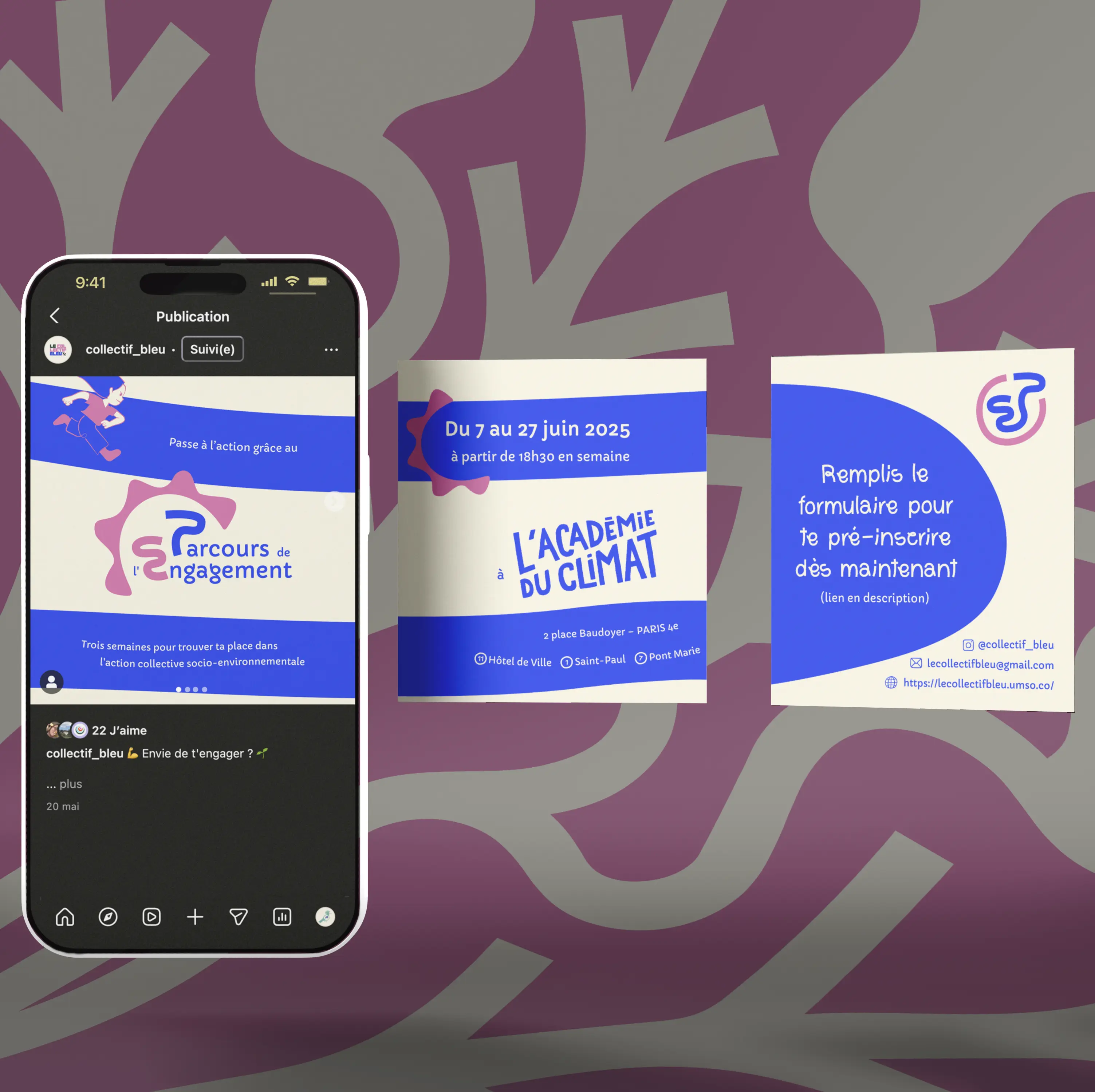 Identité visuelle du parcours de l'engagement